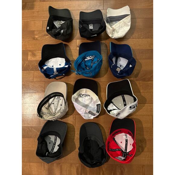 Cobra, Nike, Adidas Golf baseball hat bundle of 13 hats - Picture 9 of 12